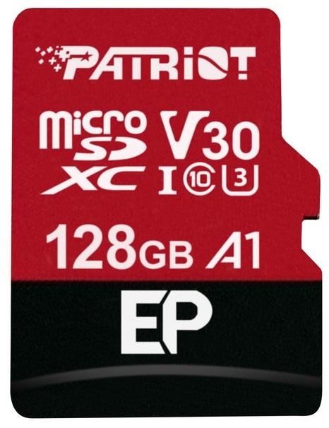 Cartão de Memória MicroSDXC 128GB (Classe 10) - PATRIOT
