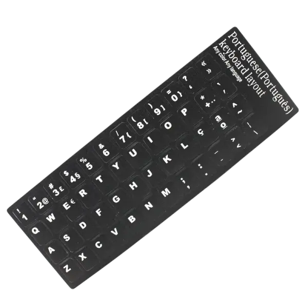 Autocolante Teclado PT (Preto)