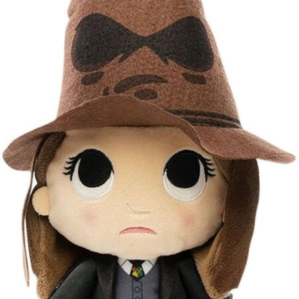 Peluche Harry Potter Hermione c/ Chapéu Seleccionador 15cm - FUNKO