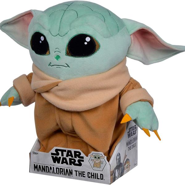 Peluche Articulado The Child Baby Yoda The Mandalorian Star Wars 30cm - SIMBA