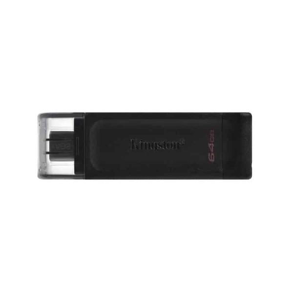 Pen drive Kingston DataTraveler 70 64Gb Type - C Preto