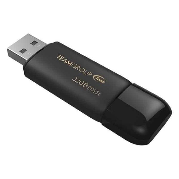 Pen Drive Team Group C175 32GB USB 3.0 Black — Recondicionado