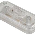 Pera Passagem 2A 250V Transparente