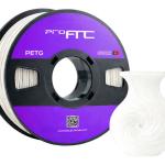 Filamento de Impressão 3D PETG 1,75mm 1Kg (Branco Neve) - ProFTC