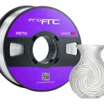 Filamento de Impressão 3D PETG 1,75mm 1Kg (Transparente) - ProFTC
