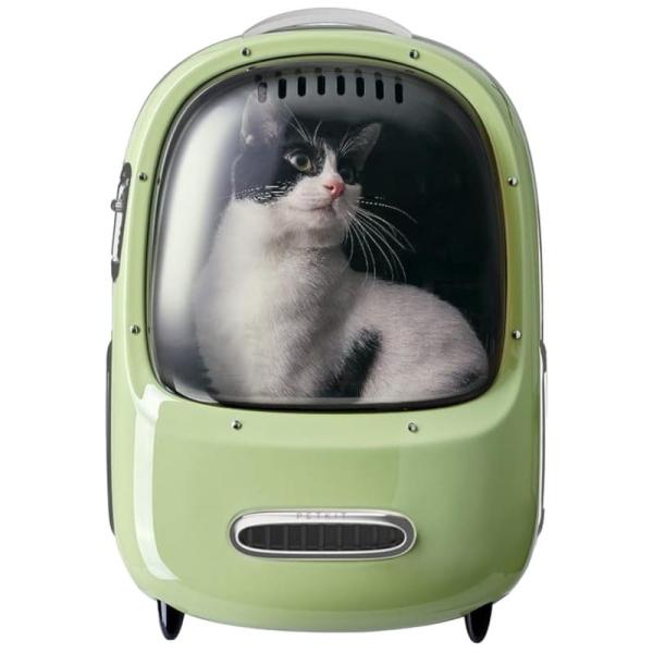Mochila de Transporte Breezy 2 p/ Animais de Estimação (Verde) - PETKIT