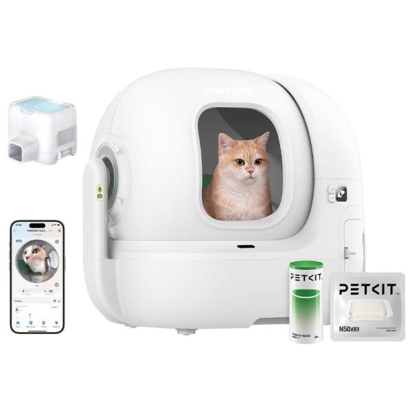 Caixa de Areia Autolimpante PETKIT Purobot Max Pro 2 com Câmara