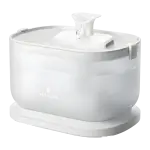 Fonte de Água Dockstream 2.5L c/ Bomba s/ Fios (Branco) - PETLIBRO