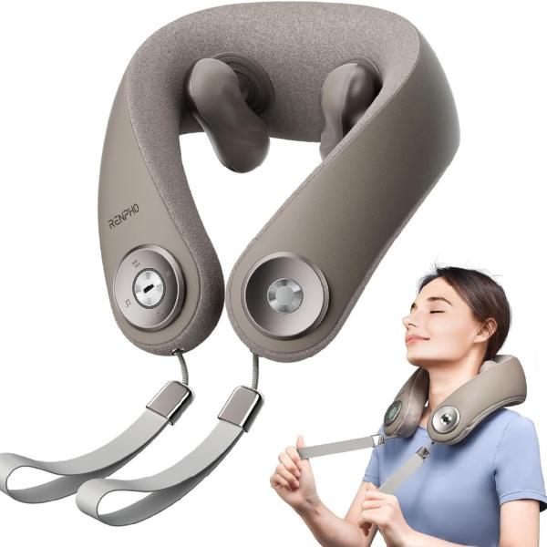 Massajador Cervical s/ Fios (Cinzento) - RENPHO