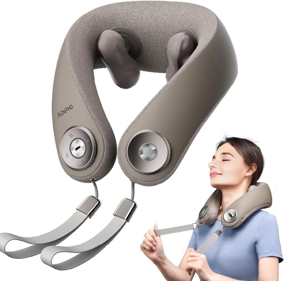 Massajador Cervical s/ Fios (Cinzento) - RENPHO