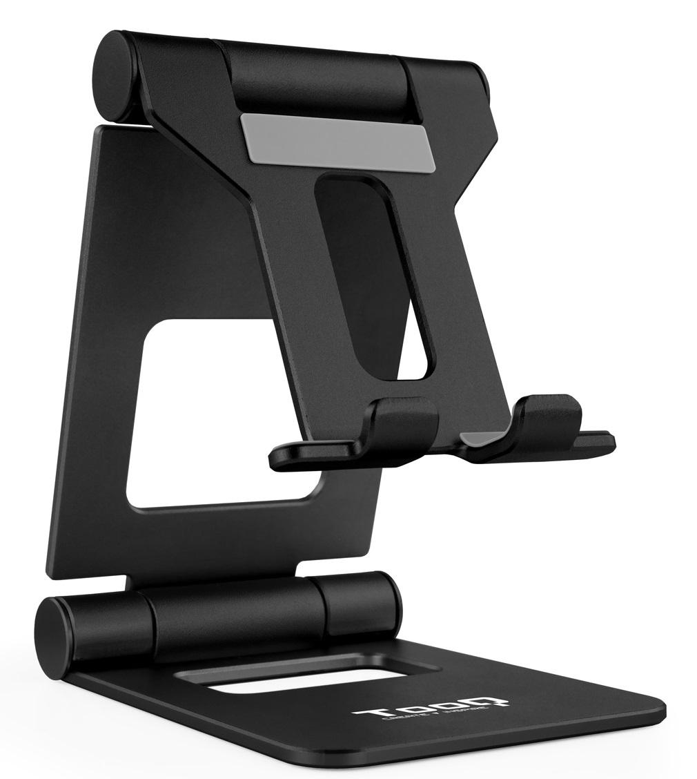 Suporte de Mesa Ajustável p/ Smartphones/Tablet´s 10 (Preto) - TOOQ