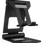Suporte de Mesa Ajustável p/ Smartphones/Tablet´s 10 (Preto) - TOOQ