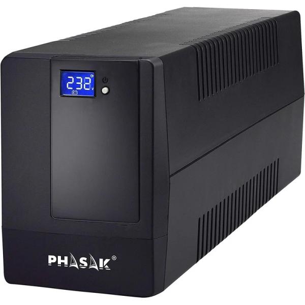 UPS 1000VA PH 9410 LCD USB + RJ45 - PHASAK