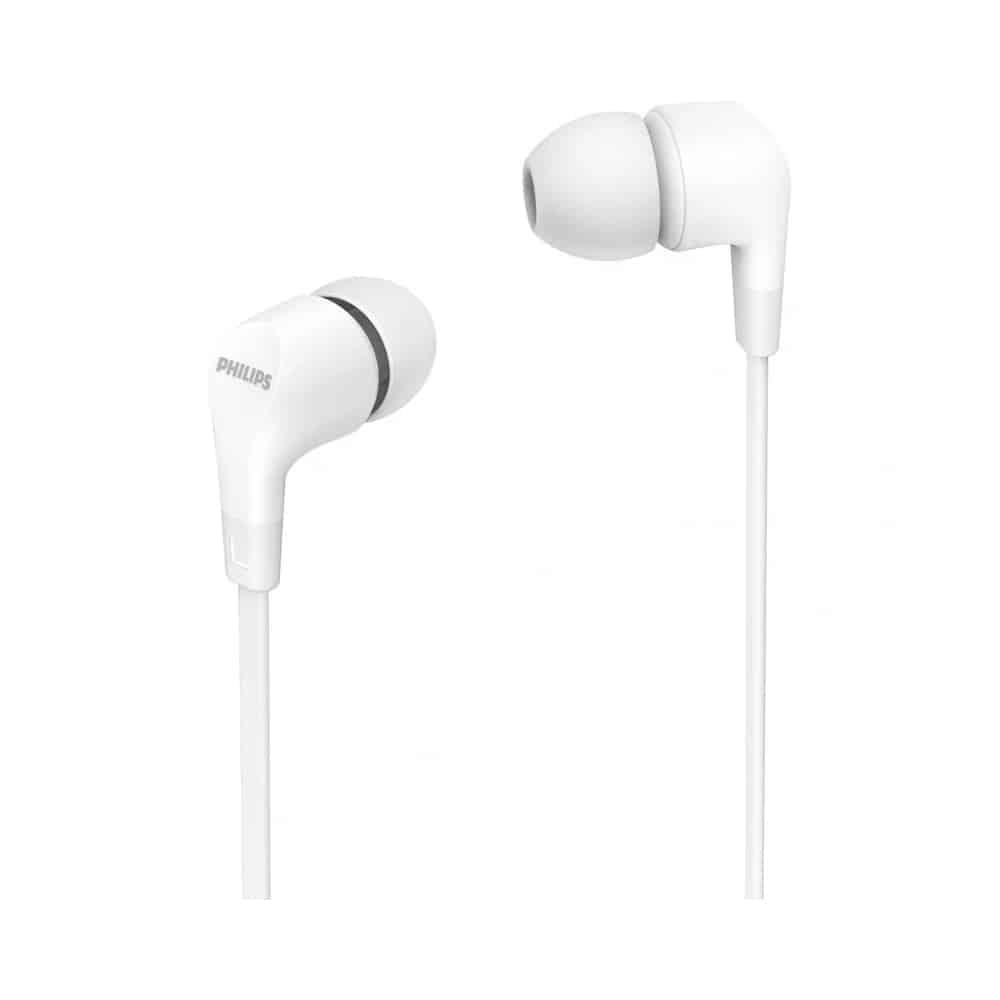 Philips Auricular In - Ear com Microfone Branco TAE1105WT/00 — Recondicionado