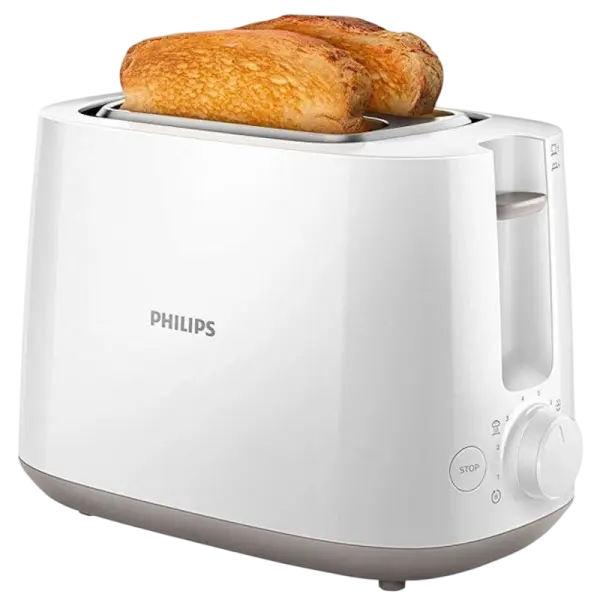 Torradeira 830W 2 Fendas 8 Níveis (Branco) - HD2581/00 - PHILIPS