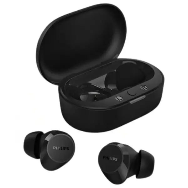 Auriculares Bluetooth True Wireless Stereo TAT1209BK/00 (Preto) - PHILIPS