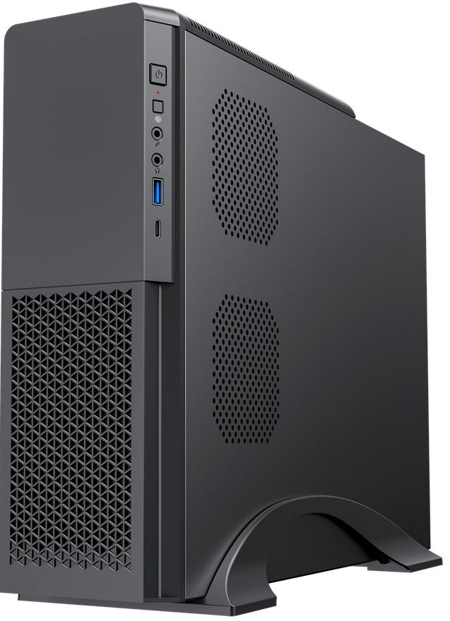 Caixa de PC Micro - ATX Lite S80 Slim + Fonte de Alimentação 300W Bronze 80+ (Preto) - PHOENIX