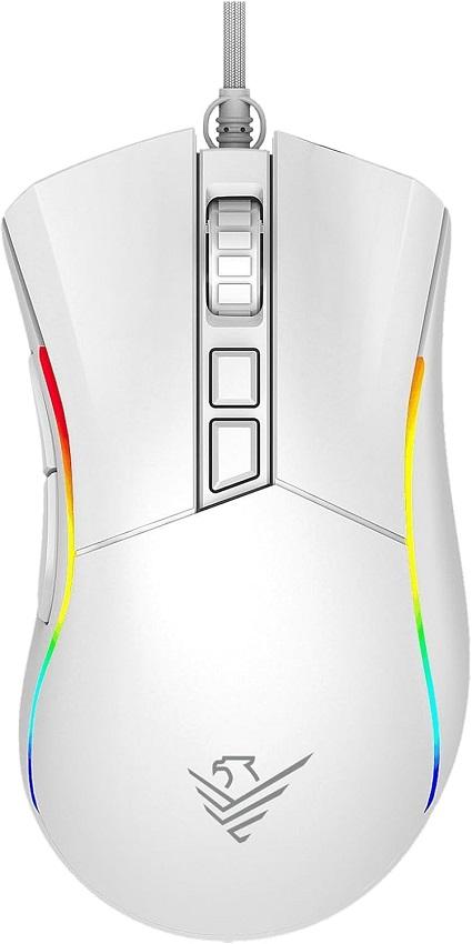 Rato Gaming USB Void RGB 1200DPI (Branco) - PHOENIX