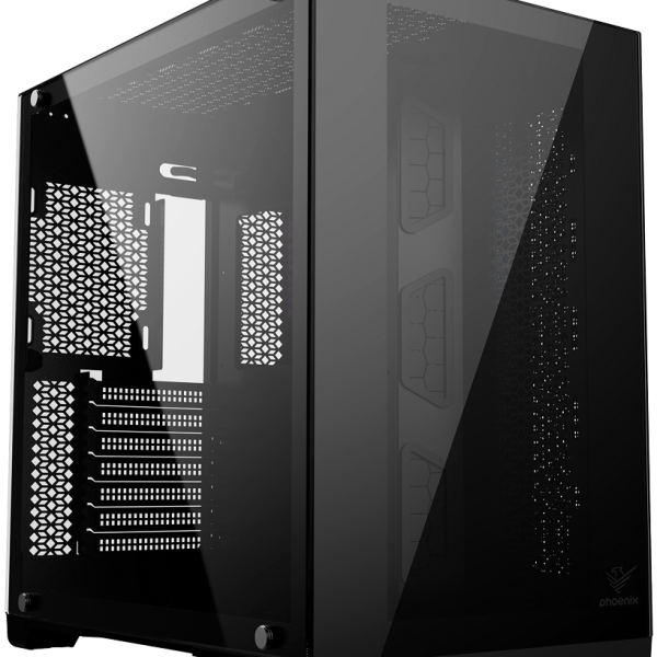 Caixa ATX Zephyer Gaming (Preto) - PHOENIX