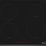 Placa Indução Serie 6 Serie PIE631HB1E 7400W 60cm 4 Zonas (Preto) - BOSCH