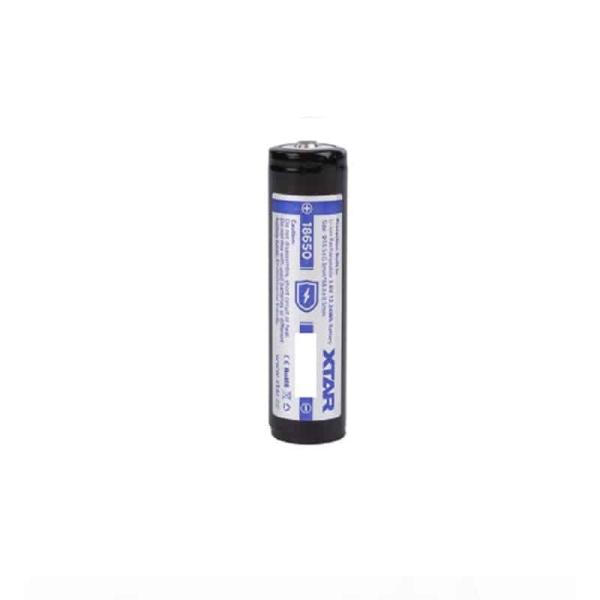 Pilha Li - ion 3.7V 2600mAh C/PCB Xtar 18650 — Recondicionada