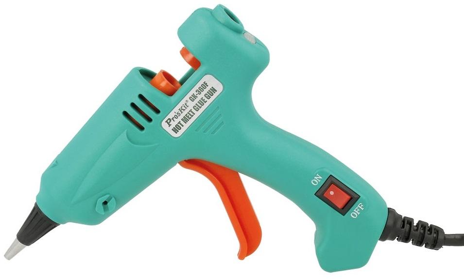 Pistola de Cola - Quente 20W (Verde) - Proskit GK - 360F