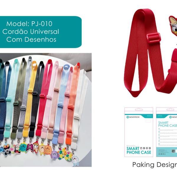 Corda Universal Grosso Com Desenho Bonecos PJ - 010