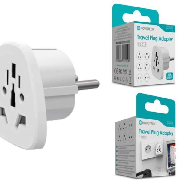 Adaptador de Viagem Novoteck UniversalPJ-013