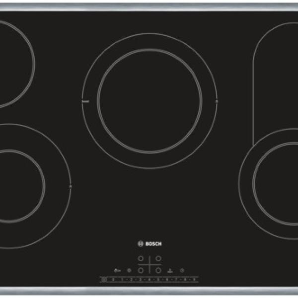 Placa Vitrocerâmica Serie 6 PKC845FP1D 4 Zonas (Preto) - BOSCH