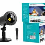 Luz de Projeção Novoteck PL-004 com Animação Rotativa 3D para Natal