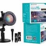 Luz de Projeção Externa Novoteck PL-006 com Cartões de Natal Intercambiáveis
