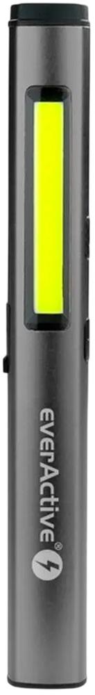 Lanterna de Inspeção LED 350Lm Recarregável c/ Luz UV e Apontador Laser (IP54) - everActive