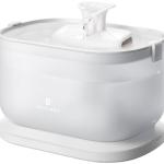 Fonte de Água Dockstream 2.5L c/ Bomba s/ Fios (Branco) - PETLIBRO