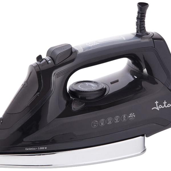 Ferro Engomar a Vapor 3000W PL622C (Preto) - JATA