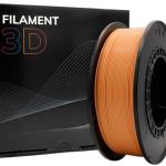 Filamento de Impressão 3D PLA 1,75mm 1Kg (Couro) - FILAMENT 3D