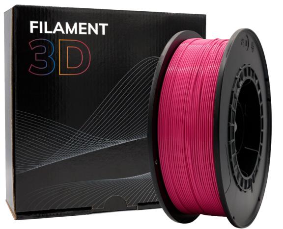 Filamento de Impressão 3D PLA 1,75mm 1Kg (Magenta) - FILAMENT 3D