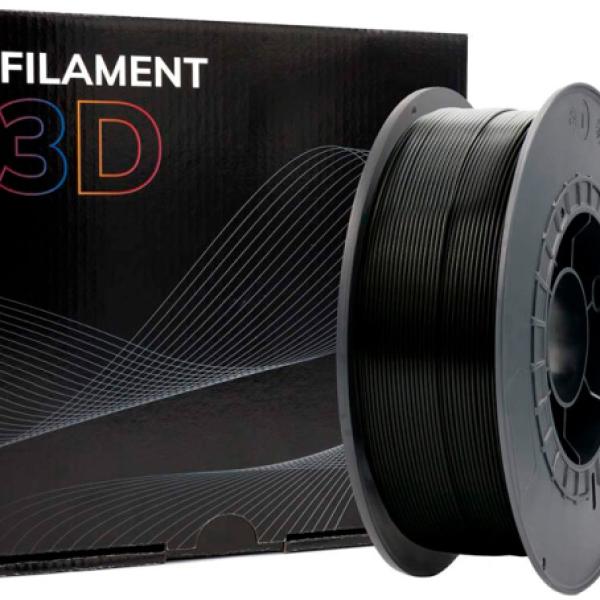 Filamento de Impressão 3D PLA 2,85mm 2,50Kg (Preto) - FILAMENT 3D
