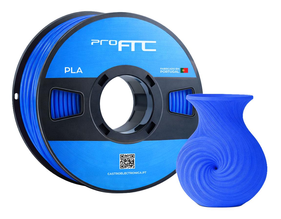 Filamento de Impressão 3D PLA 1,75mm 1Kg (Azul) - ProFTC