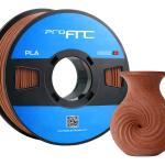 Filamento de Impressão 3D PLA 1,75mm 1Kg (Castanho) - ProFTC