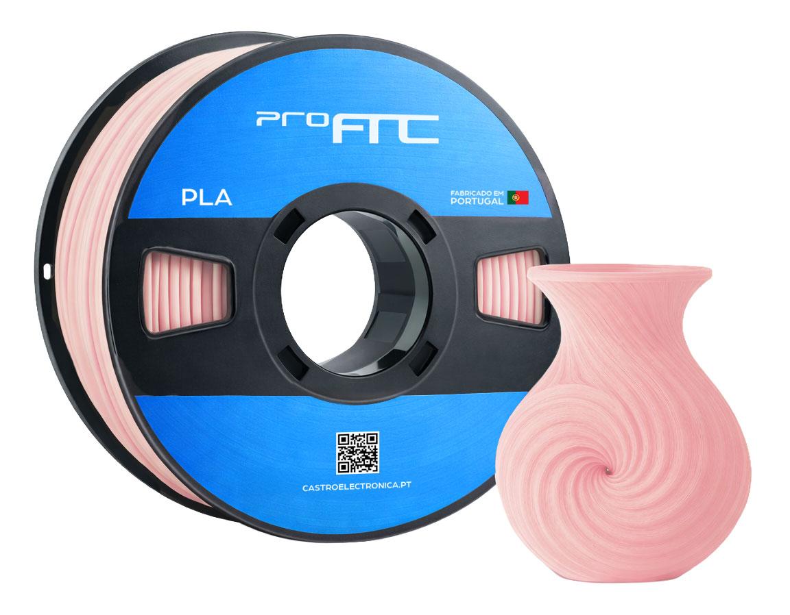 Filamento de Impressão 3D PLA 1,75mm 1Kg (Marshmallow) - ProFTC