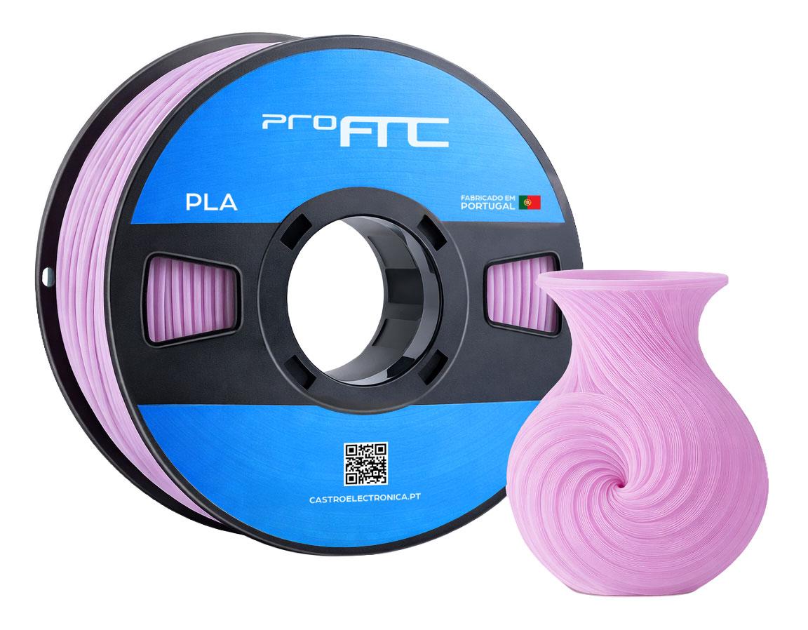 Filamento de Impressão 3D PLA 1,75mm 1Kg (Roxo Claro) - ProFTC