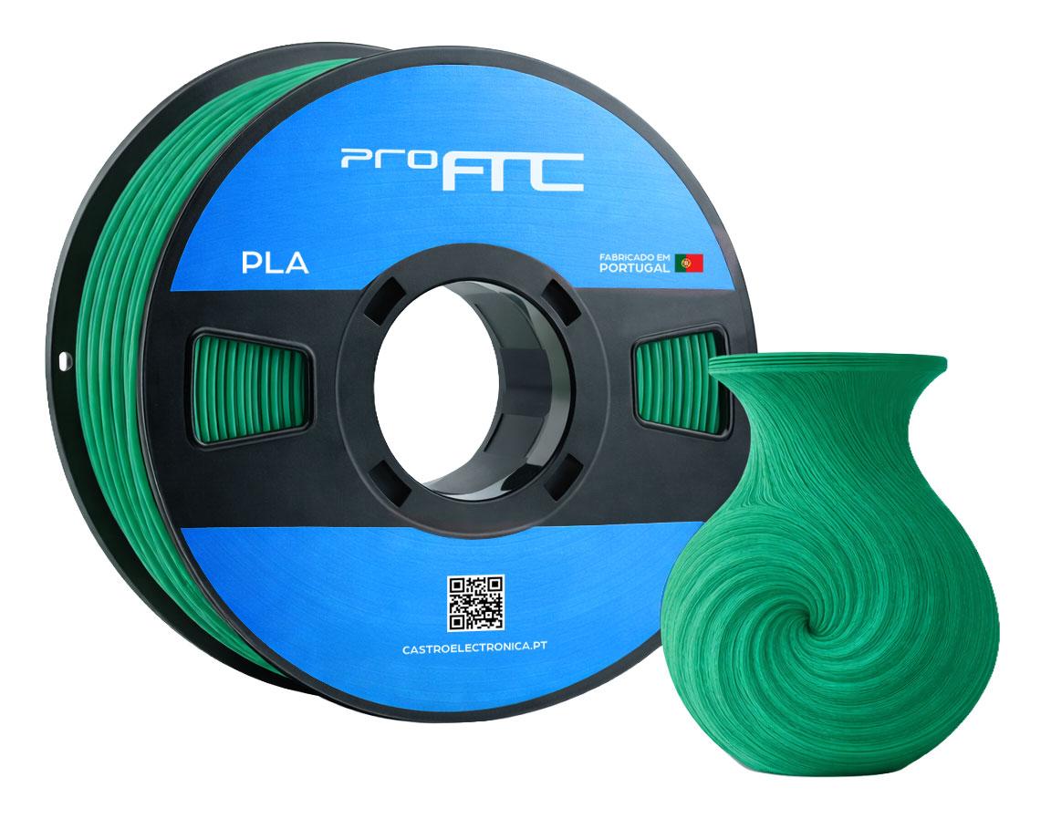 Filamento de Impressão 3D PLA 1,75mm 1Kg (Verde Floresta) - ProFTC
