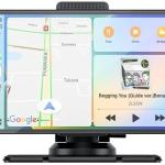 Estação Multimédia Apple Carplay 7 s/ Fios Android Auto c/ Câmara Traseira - WELL