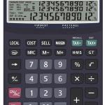 Calculadora de Secretária 12 Digitos / 3 Linhas - PLATINET