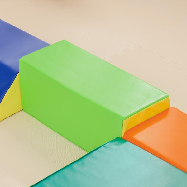 Conjunto de 5 Blocos para Crianças de 18 - 36 Meses Brinquedo de Construção para Aprendizagem Infantil 48x48x48cm Multicor