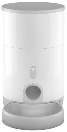 Dispensador de Comida Automático Nutri Mini 2.6L (Branco) - PETONEER