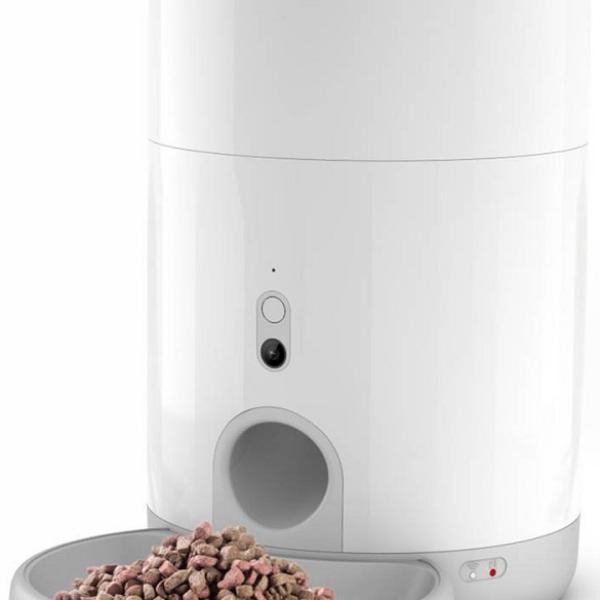 Dispensador de Comida Automático Nutri Vision Mini (Branco) - PETONEER
