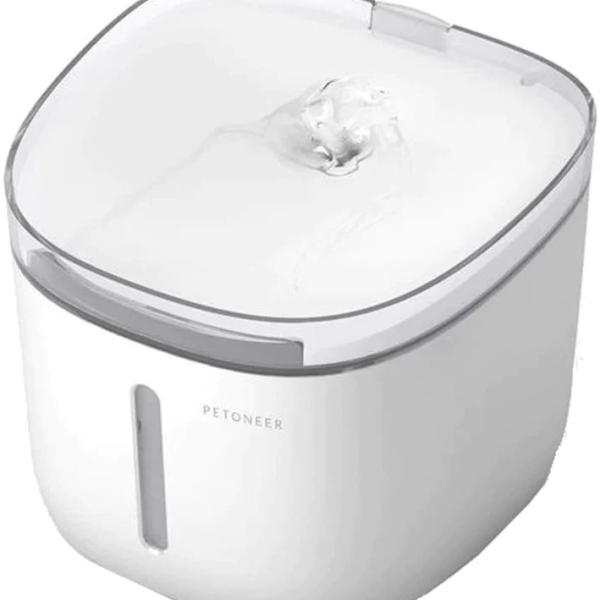 Fonte de Água Fresco Mini Plus (Branco) - PETONEER