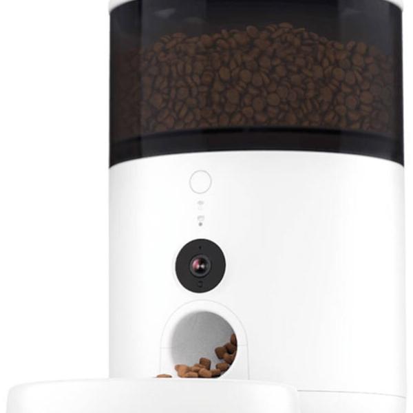 Dispensador Inteligente de Comida NutriVue p/ Animais de Estimação c/ Câmara - PETONEER