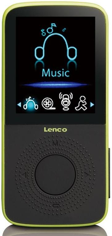 Pedómetro + MP3 PODO 153 4GB 1,8 (Verde) - LENCO
